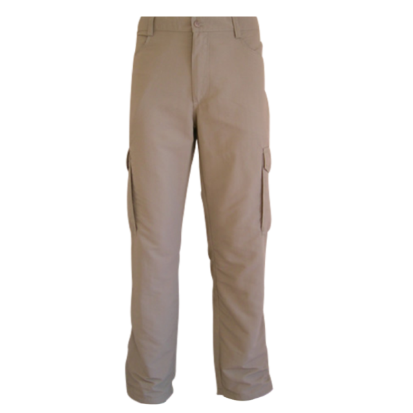 PANTALÓN CARGO GABARDINA BEIGE